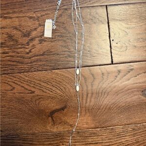 Kendra Scott Silver Chain Necklace